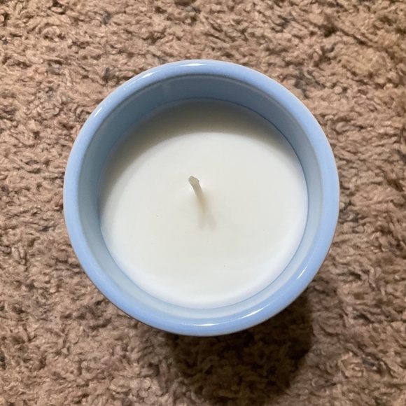 1-Ceramic Jar Candle Cream&Blue - kate spade new york x Target - Picture 3 of 11